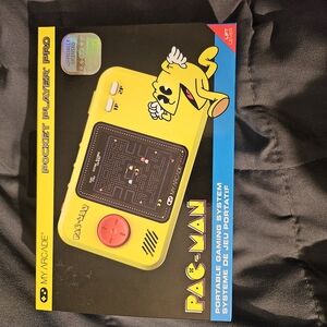 Arcade Handheld Console Yellow‎ and Red (Pac-man)